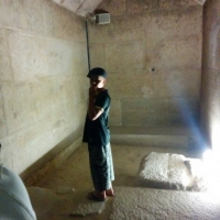 Burial chamber in the Pyramid