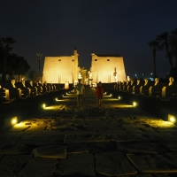 Avenue of the Sphinxes at Luxor temple