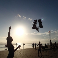 kites are a favorite pastime in Bali