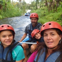 river rafting Bali