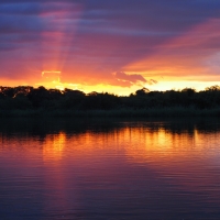 African sunset