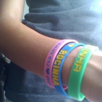 "I love Rocinha" bracelets