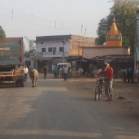 India - rural streetscene