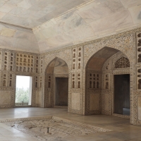 Muslim queen's palace at the Red Fort