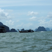 Thai longtail boat