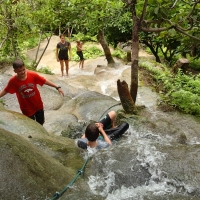 Waterfall fun