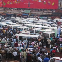 Kampala taxi park chaos